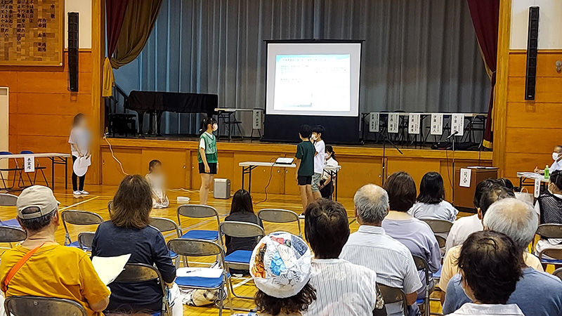 瀬谷第二地区連合自治会で開催された、地区集会・まちの教育座談会のイメージ画像です。