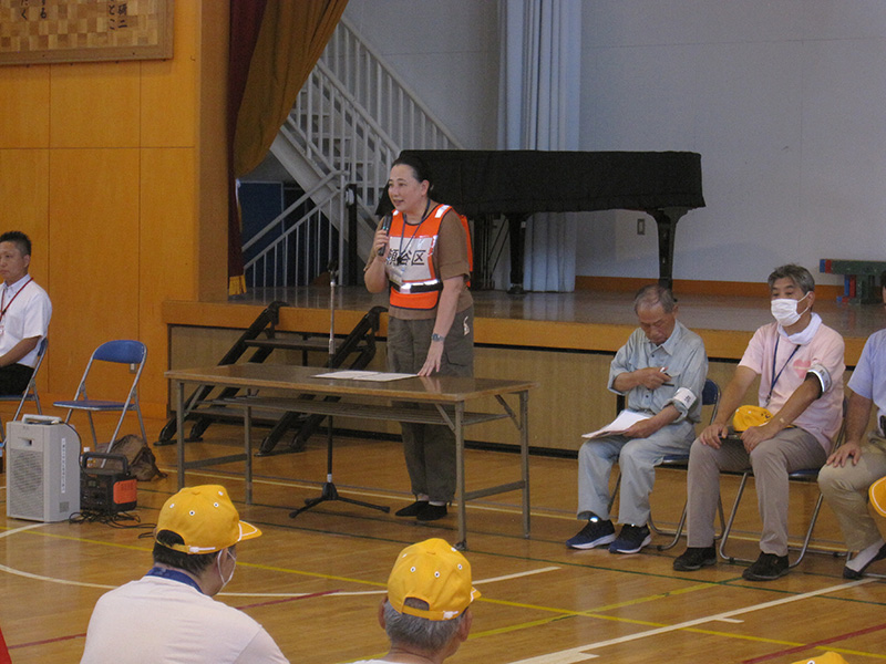 瀬谷第二地区連合自治会で開催された、瀬谷さくら小学校地域防災拠点 秋季防災訓練のイメージです。