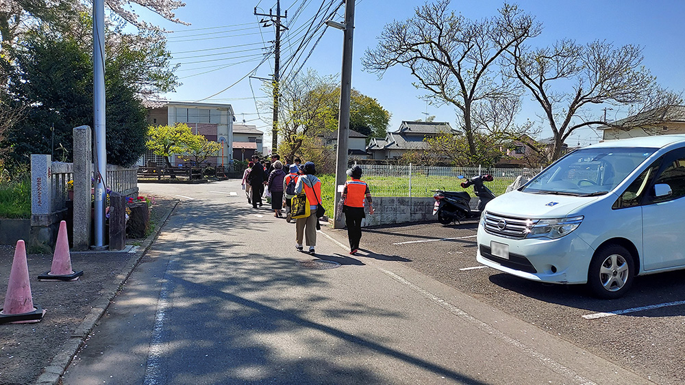 瀬谷第二地区で開催される、安心散歩の日のイメージ画像です。