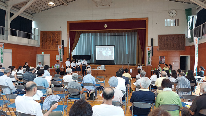 瀬谷第二地区連合自治会で開催された、地区集会・街の教育座談会のイメージ画像です。