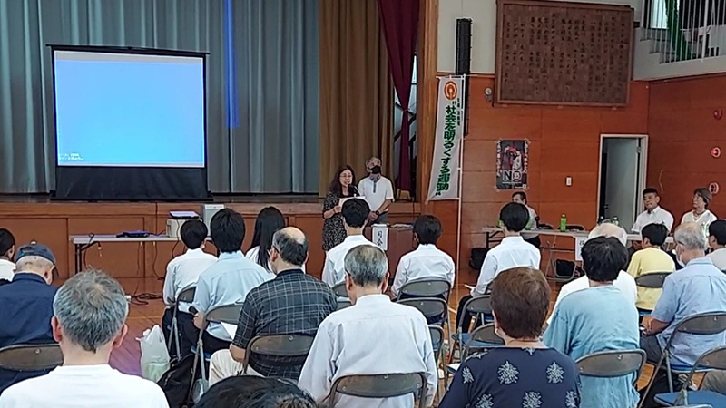 瀬谷第二地区連合自治会で開催された、地区集会・街の教育座談会のイメージ画像です。