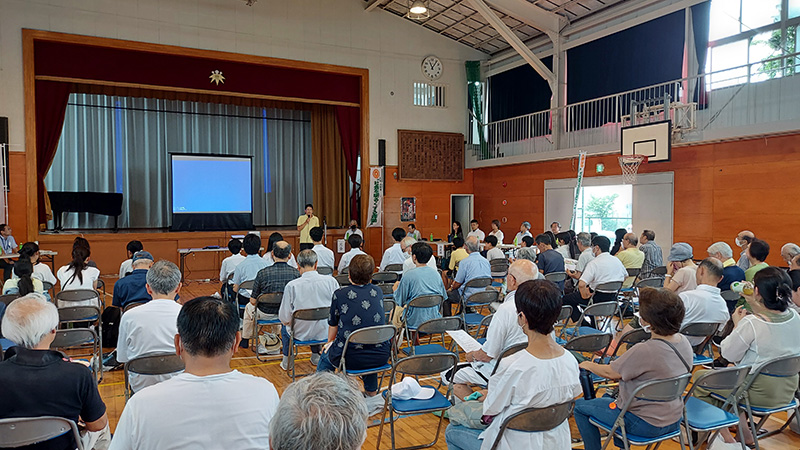 瀬谷第二地区連合自治会で開催された、地区集会・街の教育座談会のイメージ画像です。