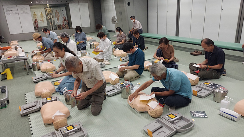 瀬谷第二地区連合自治会で実施された、防災体験学習バスツアーのイメージ画像です。