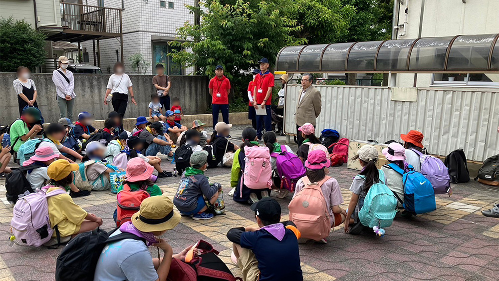 瀬谷第二地区連合自治会で開催された、潮干狩りのイメージです。