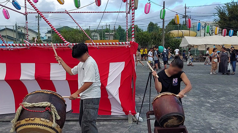 瀬谷第二地区連合自治会で開催された、ふるさと祭りのイメージです。