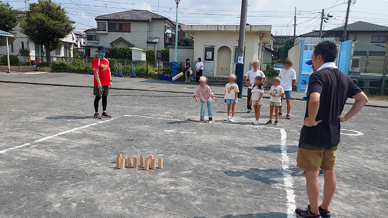 瀬谷第二地区連合自治会で開催された、第3回モルック大会のイメージです。