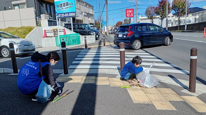 瀬谷第二地区で開催された、秋季地域清掃のイメージ画像です。