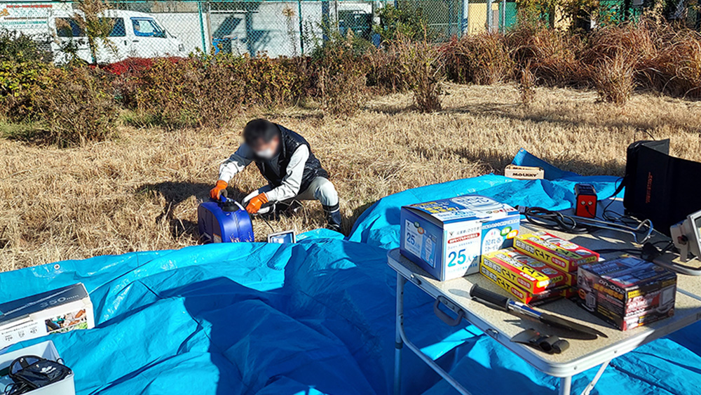 瀬谷第二地区で開催された、ふれあい防災の集い「防災訓練」のイメージ画像です。