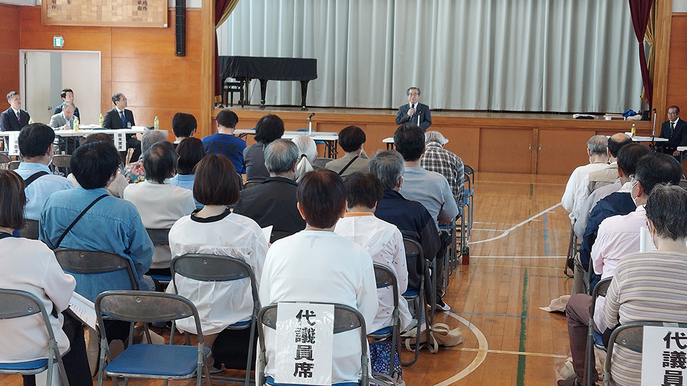瀬谷第二地区連合自治会で開催された、令和7年度定期総会のイメージ画像です。