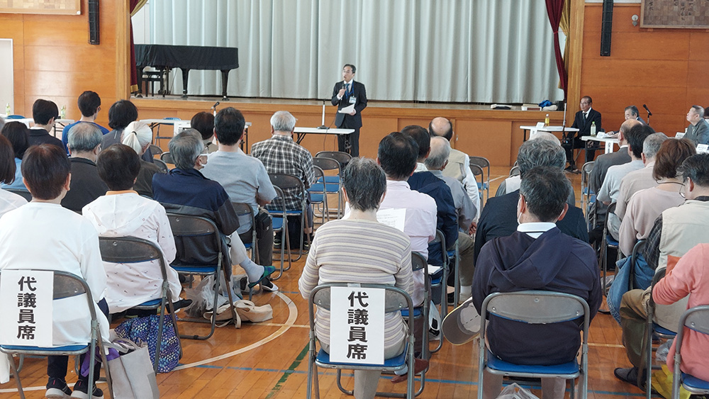 瀬谷第二地区連合自治会で開催された、令和7年度定期総会のイメージ画像です。