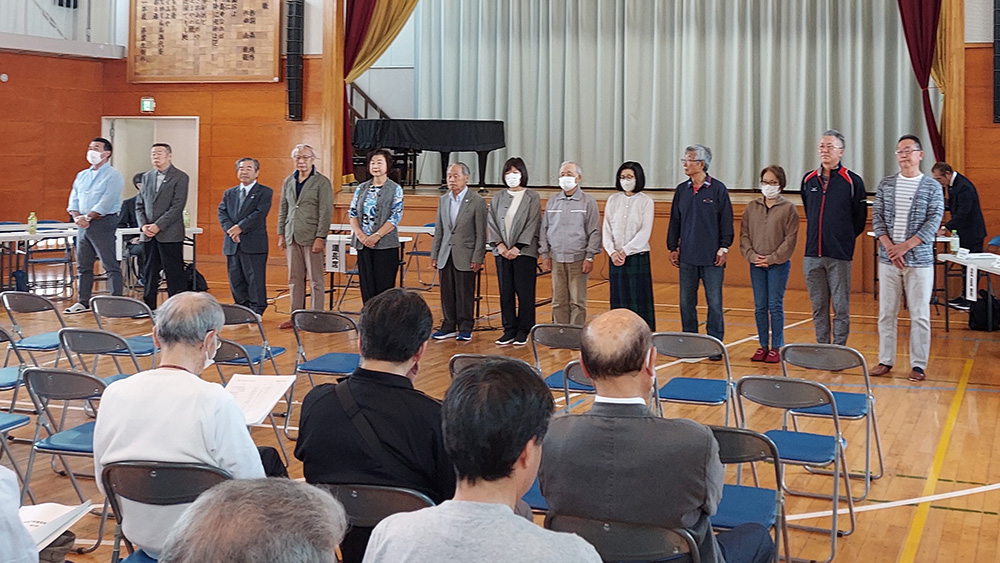 瀬谷第二地区連合自治会で開催された、令和7年度定期総会のイメージ画像です。
