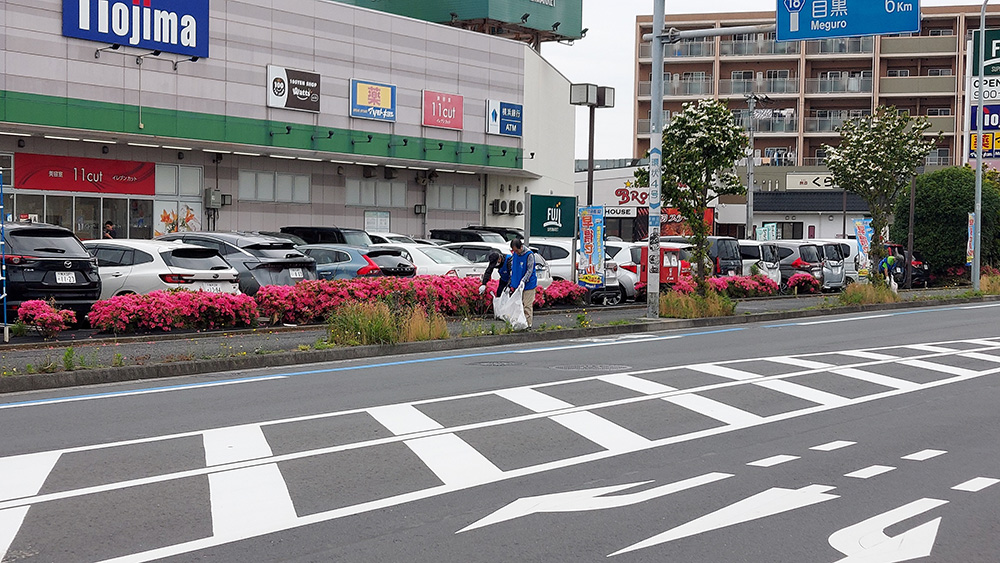 瀬谷第二地区連合自治会で開催された、「春季地域清掃」のイメージ画像です。
