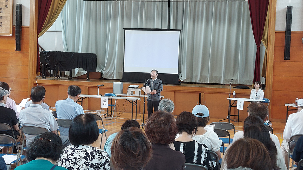 瀬谷第二地区連合自治会で開催された、水害対策訓練のイメージ画像です。