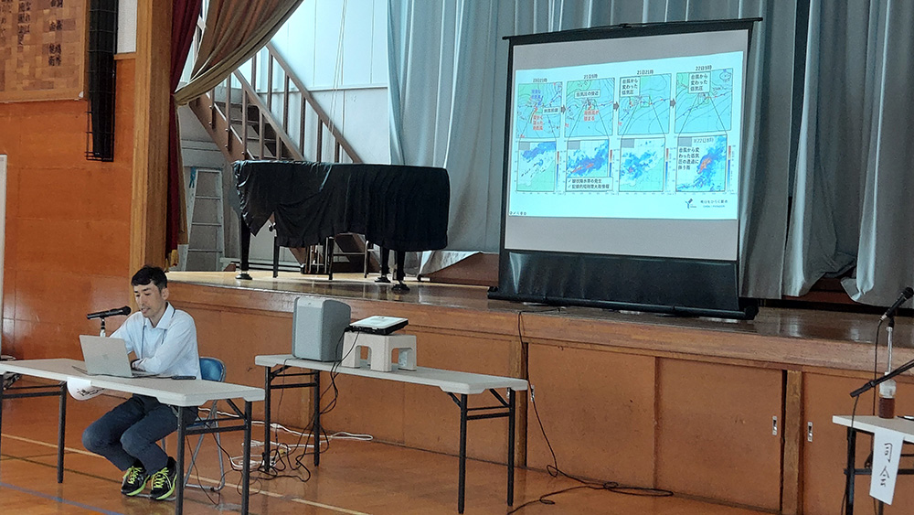 瀬谷第二地区連合自治会で開催された、水害対策訓練のイメージ画像です。