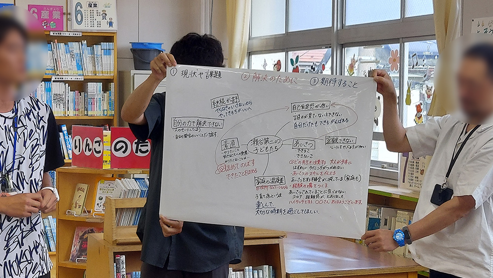 瀬谷第二小学校で開催された、第2回学校運営協議会のイメージです