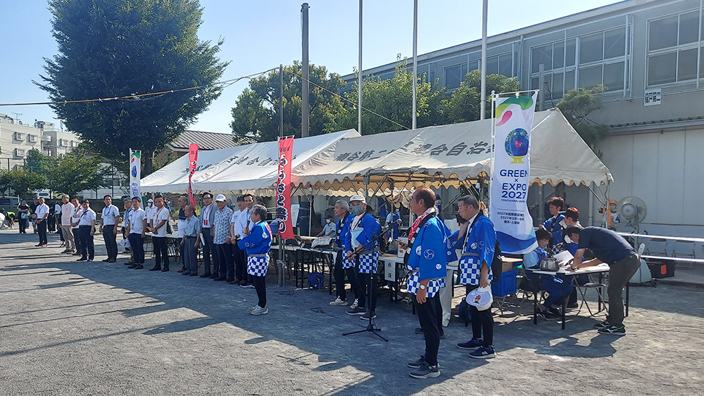 瀬谷第二地区連合自治会で開催された、第50回記念「ふるさと祭り」のイメージです
