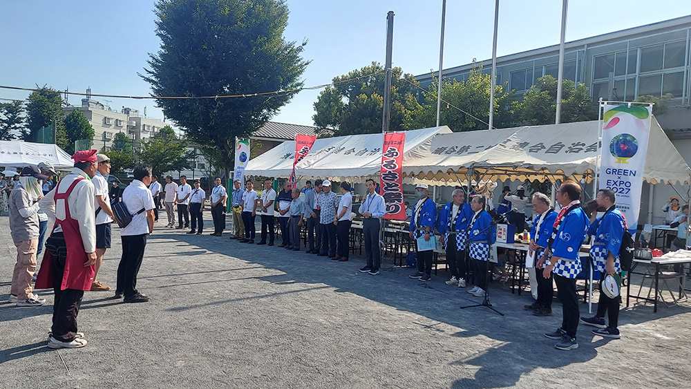 瀬谷第二地区連合自治会で開催された、第50回記念「ふるさと祭り」のイメージです