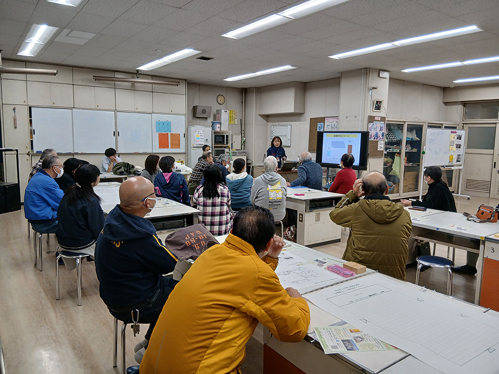 瀬谷第二地区で開催された、防災研修会 避難所運営ゲーム(HUG)のイメージ画像です。