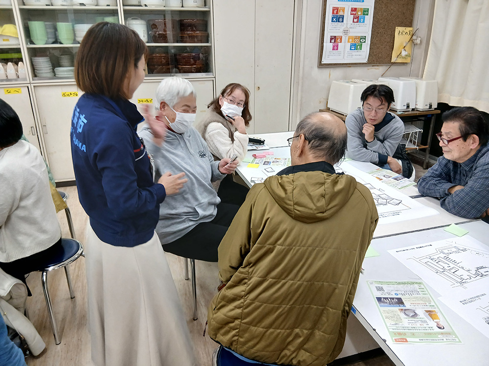 瀬谷第二地区で開催された、防災研修会 避難所運営ゲーム(HUG)のイメージ画像です。