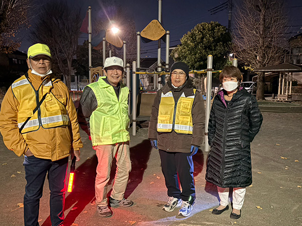 瀬谷第二地区で開催された、年末防犯・防火パトロールのイメージ画像です。