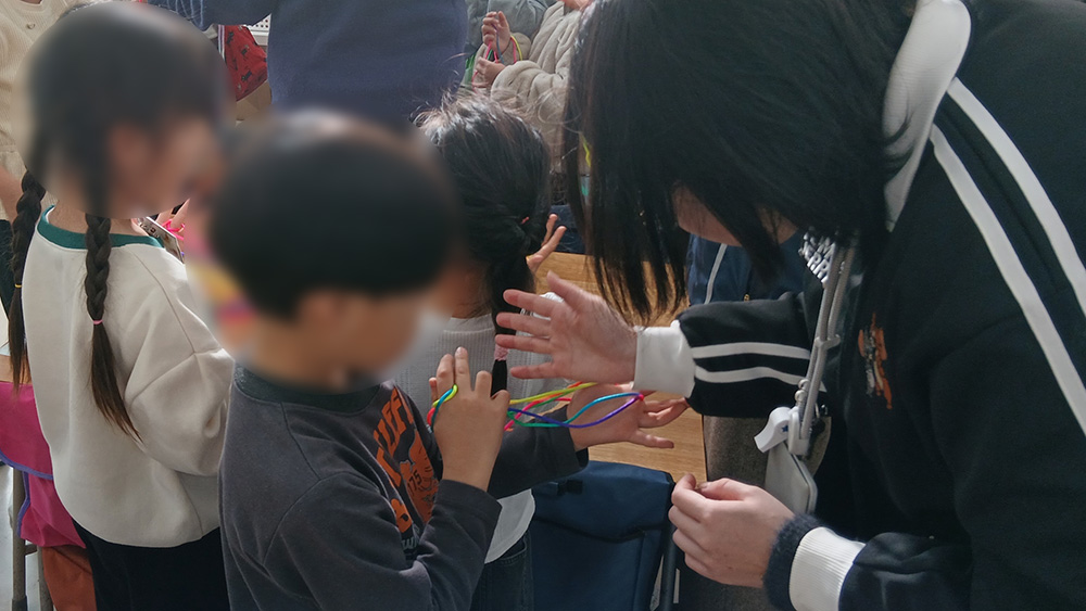 瀬谷第二地区で開催された、「伝承遊び（昔遊び）体験」のイメージ画像です。