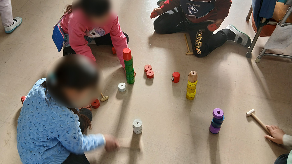 瀬谷第二地区で開催された、「伝承遊び（昔遊び）体験」のイメージ画像です。