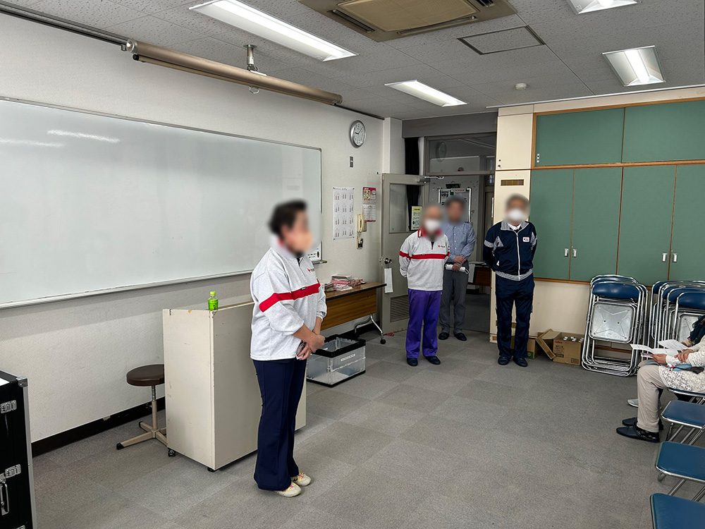 瀬谷第二地区で開催された、日本赤十字社神奈川県支部の救急研修のイメージ画像です。