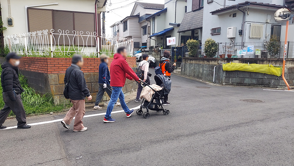 瀬谷第二地区で開催される、安心散歩の日のイメージ画像です。