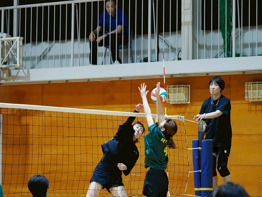 瀬谷第二地区で開催された、「第37回瀬谷第二地区女子バレーボール大会」のイメージ画像です。