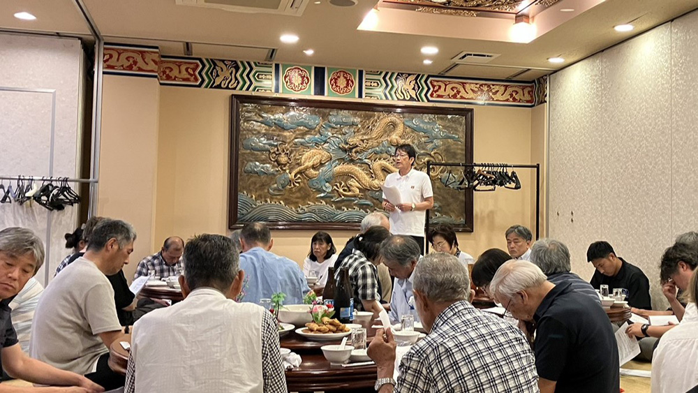 瀬谷第二地区連合自治会で開催された、研修会及び懇親会のイメージです。