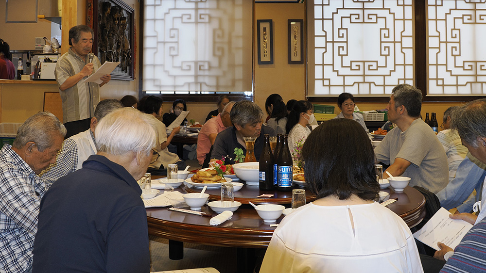 瀬谷第二地区連合自治会で開催された、研修会及び懇親会のイメージです。