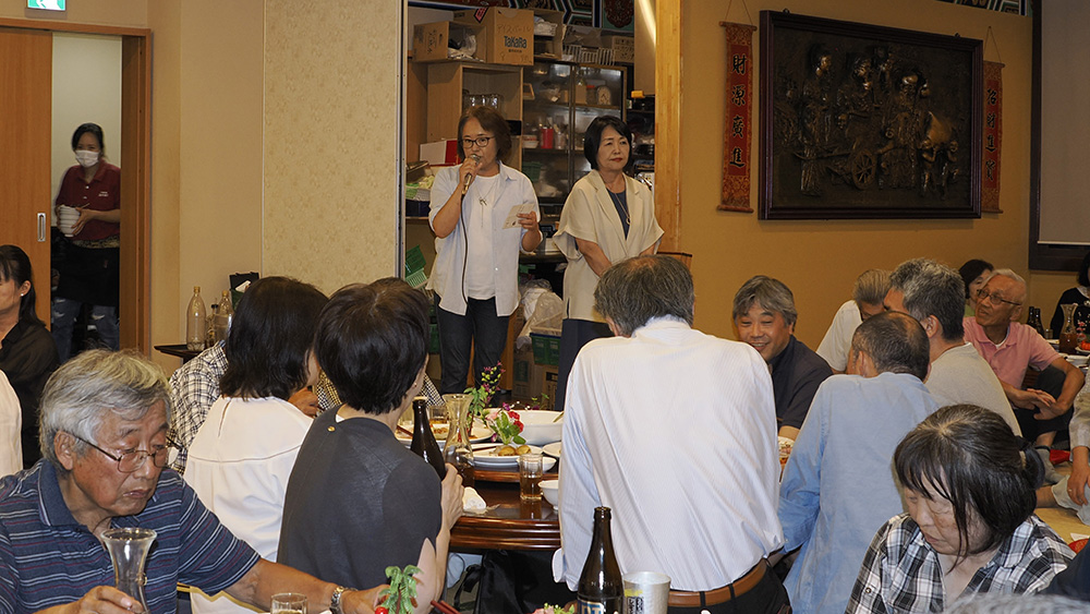 瀬谷第二地区連合自治会で開催された、研修会及び懇親会のイメージです。