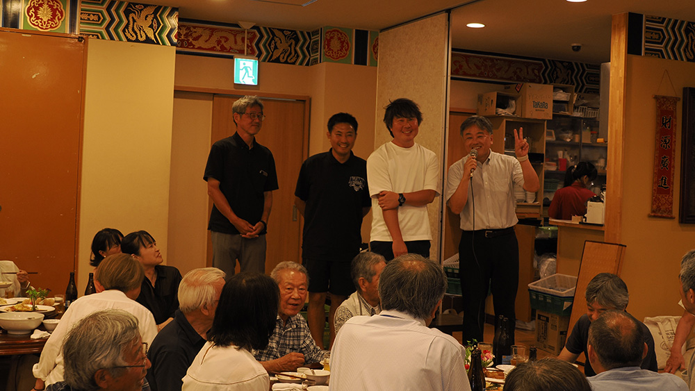 瀬谷第二地区連合自治会で開催された、研修会及び懇親会のイメージです。