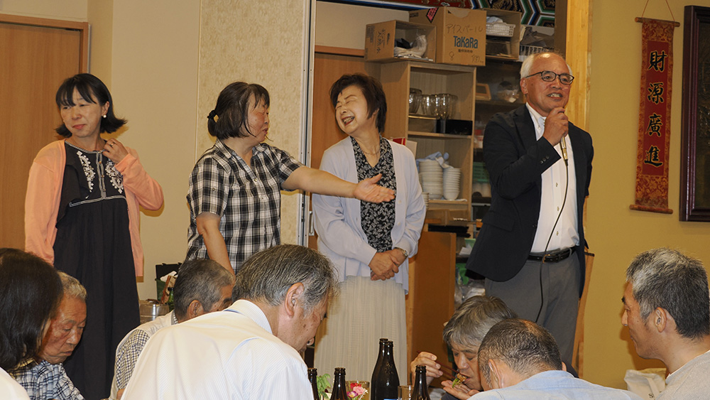 瀬谷第二地区連合自治会で開催された、研修会及び懇親会のイメージです。