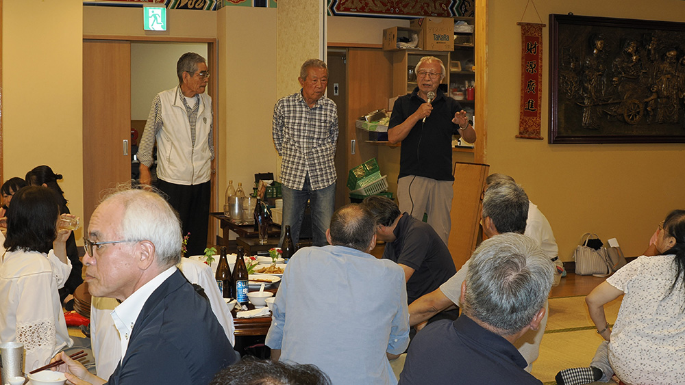 瀬谷第二地区連合自治会で開催された、研修会及び懇親会のイメージです。