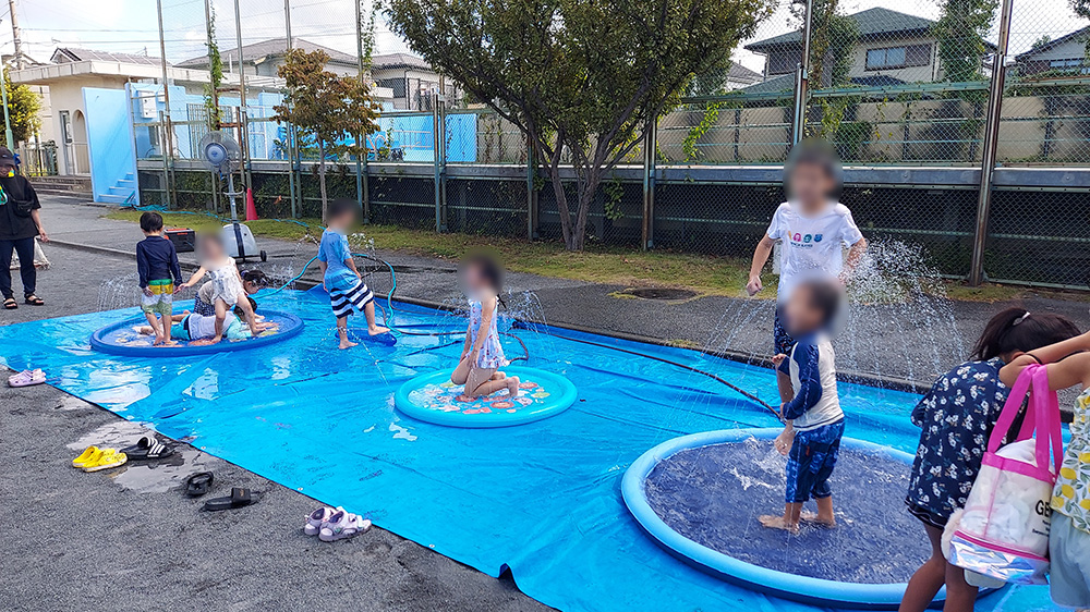 ちびっ子水遊びinサマー