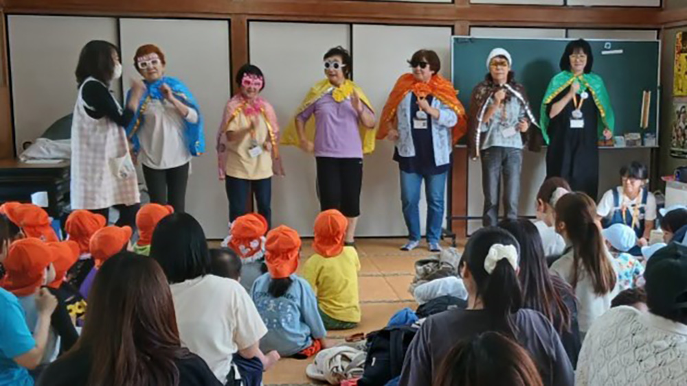 瀬谷第二地区で開催された、子育て交流会のイメージ画像です。