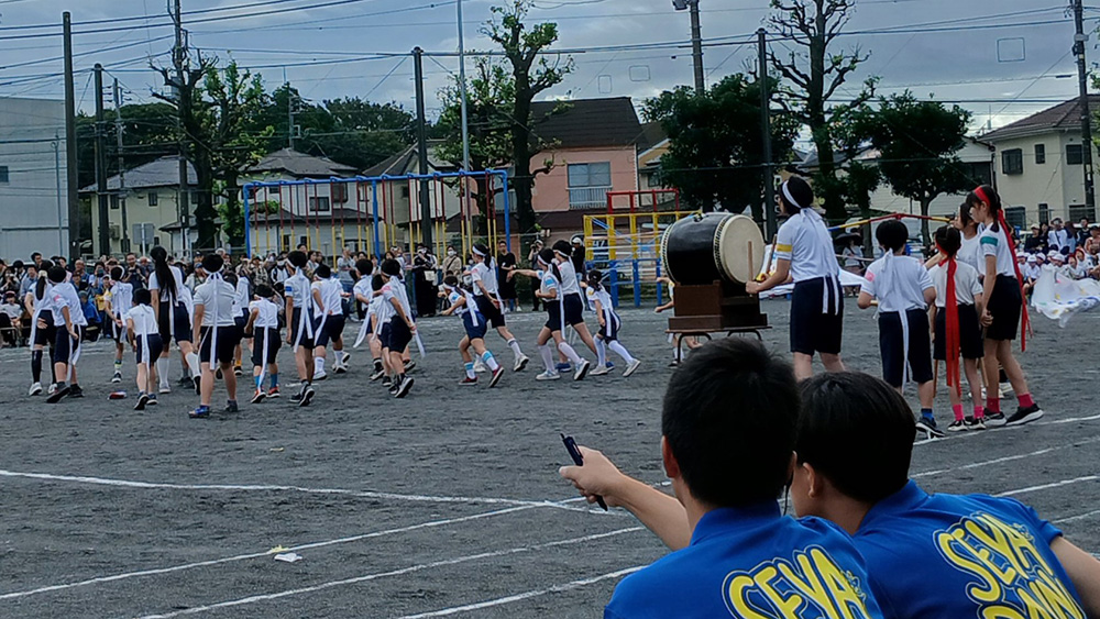 瀬谷第二地区の瀬谷第二小学校で開催された、運動会のイメージです。