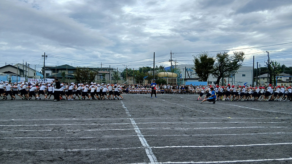 瀬谷第二地区の瀬谷第二小学校で開催された、運動会のイメージです。