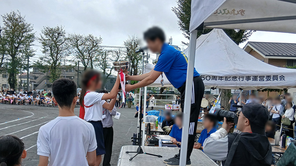 瀬谷第二地区の瀬谷第二小学校で開催された、運動会のイメージです。